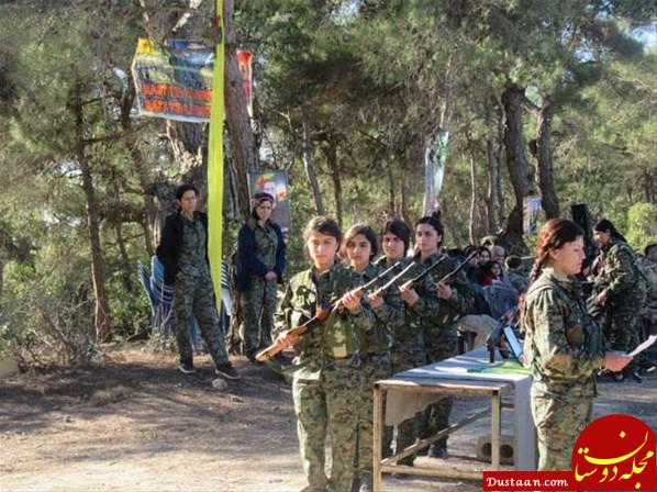 استفاده پ.ک.ک از دختران و پسران کم سن و سال برای مقابله با ارتش ترکیه +تصاویر