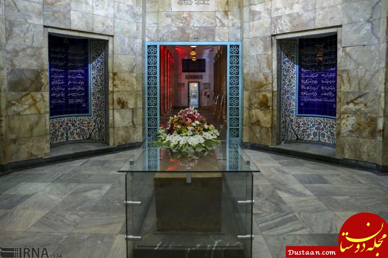 www.dustaan.com-بزرگداشت روز سعدی بر سر مزار شاعر +تصاویر