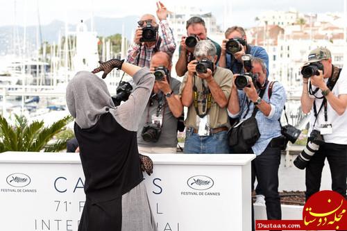 www.dustaan.com تیپ های متفاوت بازیگران و عوامل فیلم سه رخ در جشنواره کن +تصاویر