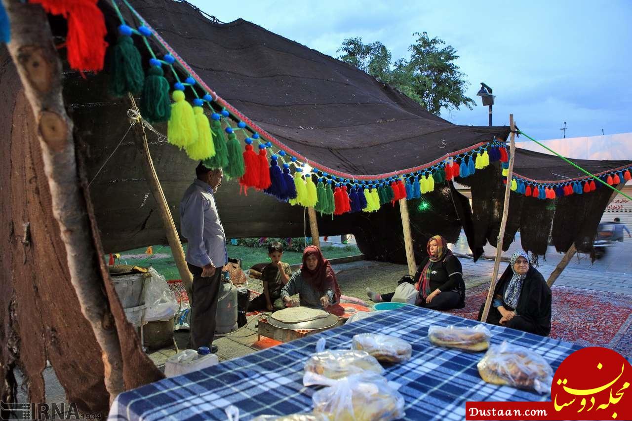 سفره ای برای روزه داران تهرانی در میدان امام حسین (ع) www.dustaan.com سفره ای برای روزه داران تهرانی در میدان امام حسین (ع)