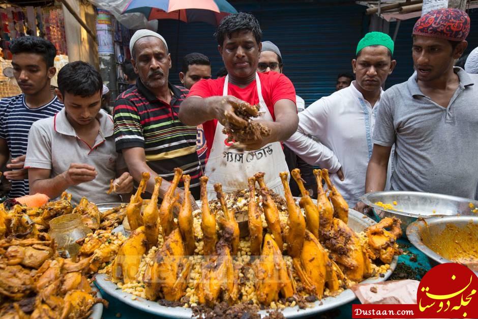 www.dustaan.com-بازار خوراکی‌ های اندونزی برای ماه رمضان +تصاویر