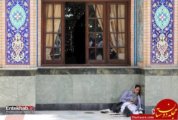 تصاویر : حال و هوای امامزاده صالح در ماه رمضان از نگاه رسانه خارجی