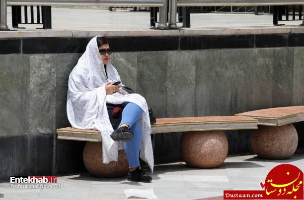 تصاویر : حال و هوای امامزاده صالح در ماه رمضان از نگاه رسانه خارجی