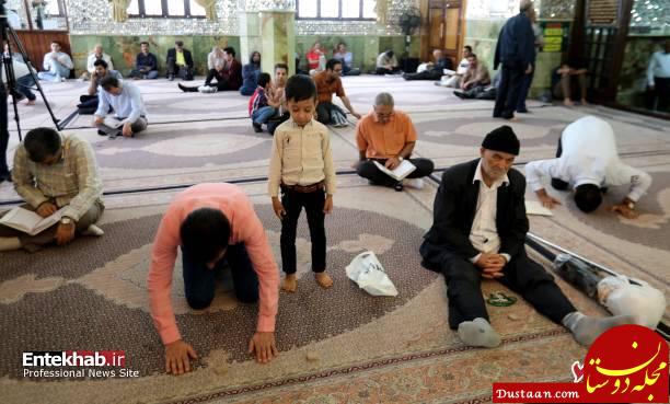 تصاویر : حال و هوای امامزاده صالح در ماه رمضان از نگاه رسانه خارجی