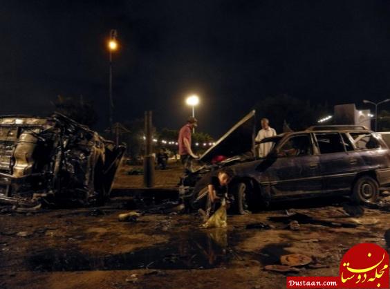 www.dustaan.com-تصاویر رویترز از انفجار مرگبار در بنغازی لیبی