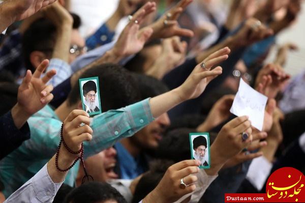 www.dustaan.com-دیدار جمعی از دانشجویان با رهبر انقلاب +تصاویر