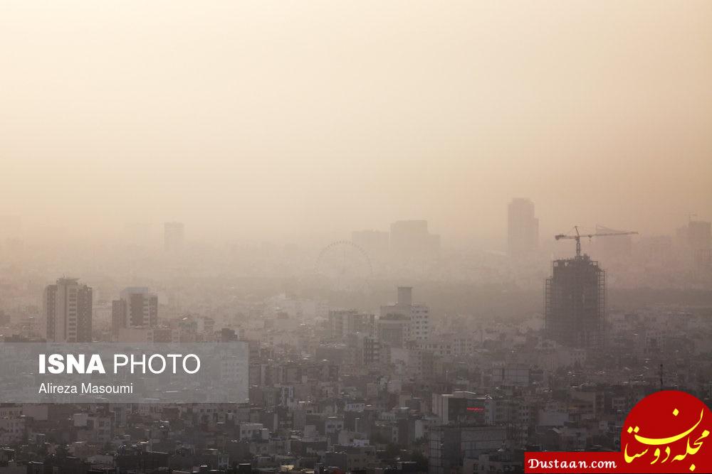 www.dustaan.com-آلودگی هوای مشهد در وضعیت هشدار +تصاویر