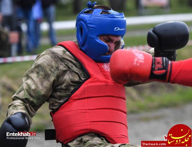 تصاویر : مبارزه خونین نظامیان روس بر سر کلاه قرمز