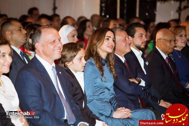 تصاویر : مراسم فارغ التحصیلی دختر پادشاه اردن