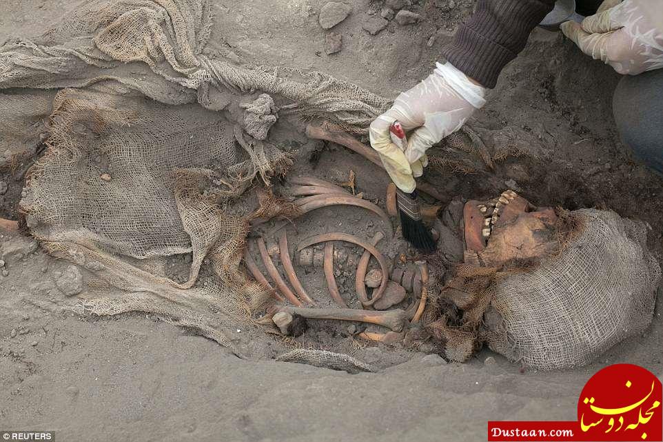 www.dustaan.com-این ۵۶ کودک پرویی از قوم چیمو برای خدایان باستان قربانی شدند +تصاویر