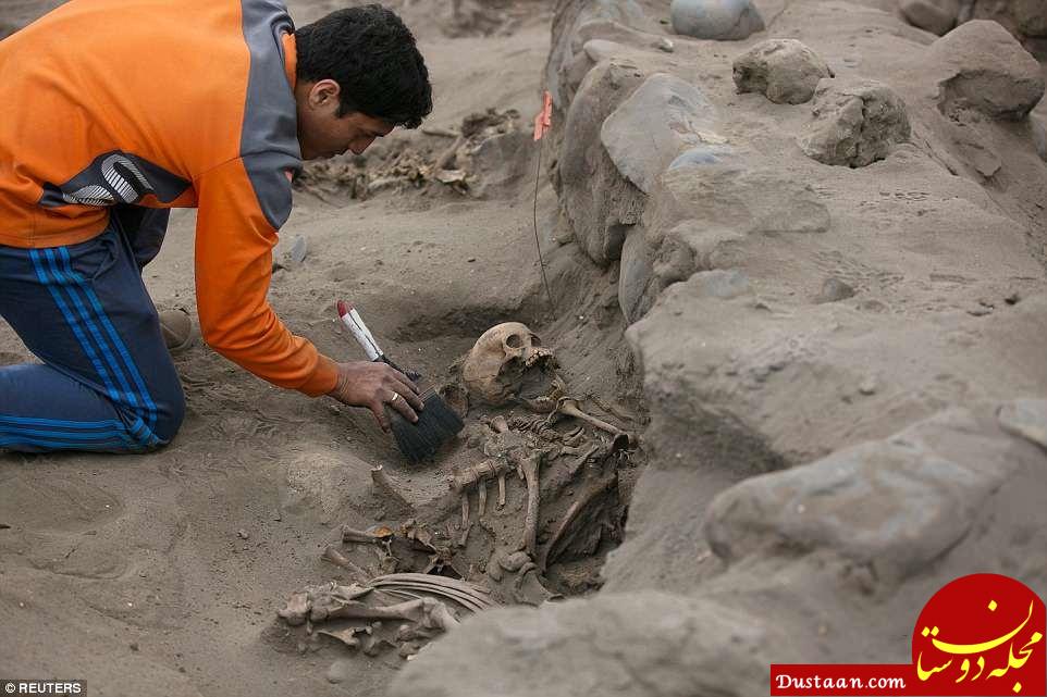 www.dustaan.com-این ۵۶ کودک پرویی از قوم چیمو برای خدایان باستان قربانی شدند +تصاویر