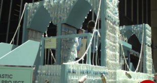 ساخت پل با بطری های پلاستیکی