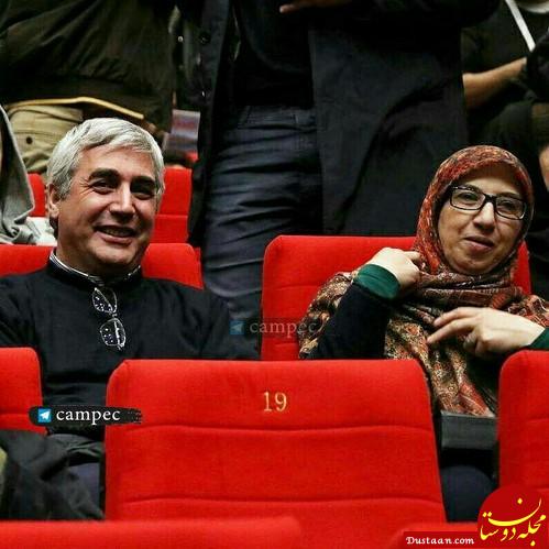 www.dustaan.com کارگردان سرشناس سینما در کنار همسرش +عکس