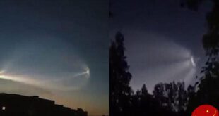 یک موشک روسی از آسمان مسابقات جام جهانی گذشت +عکس