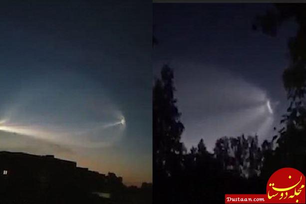 یک موشک روسی از آسمان مسابقات جام جهانی گذشت +عکس