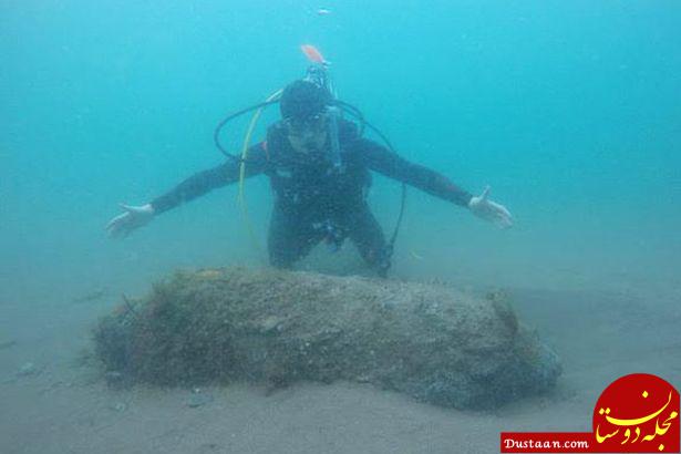 www.dustaan.com-کشف بمب ۶۰۰ کیلویی از اعماق دریا! +تصاویر