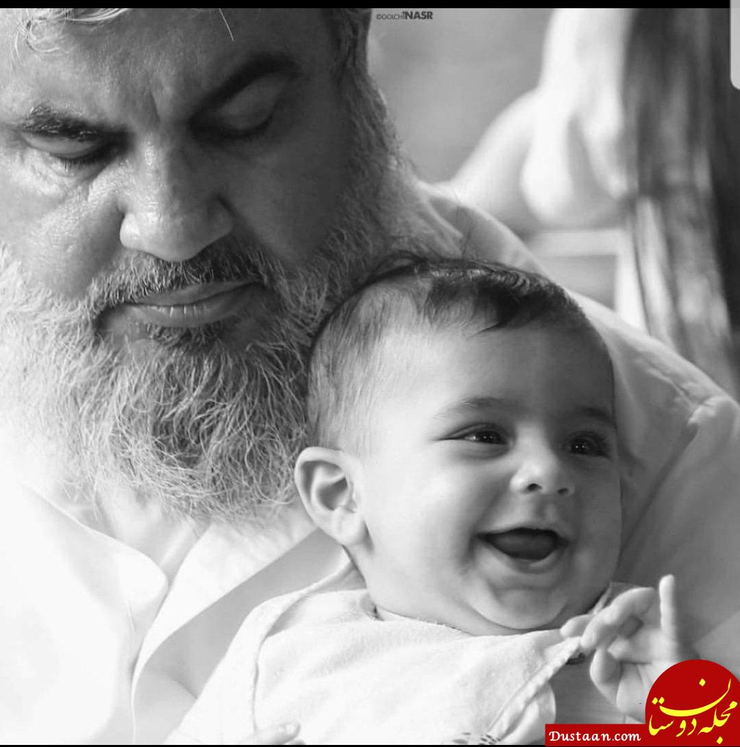 عکس دیده نشده از سید حسن نصرالله و نوه اش www.dustaan.com عکس دیده نشده از سید حسن نصرالله و نوه اش