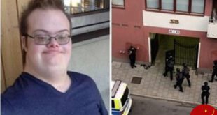پلیس سوئد جوان مبتلا به سندوم داون را با گلوله کشت
