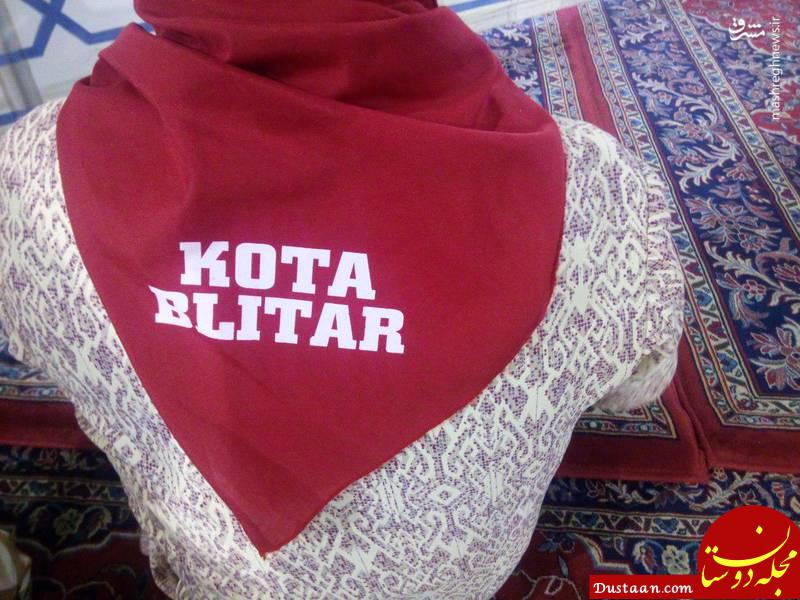 www.dustaan.com پوشش‌ های رنگارنگ حجاج در مناسک حج +تصاویر