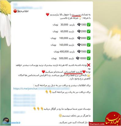 www.dustaan.com حقوق پنج میلیونی برای یک شغل عجیب! +عکس