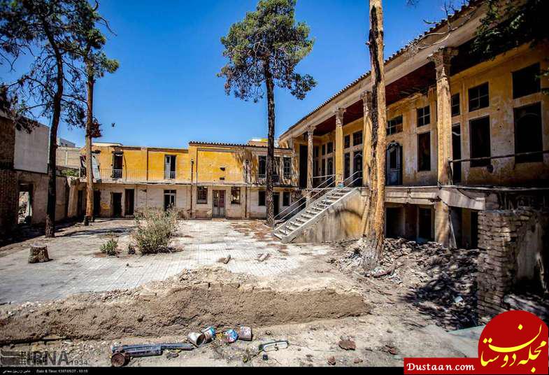 www.dustaan.com ویرانی هتل تاریخی اصفهان! +تصاویر