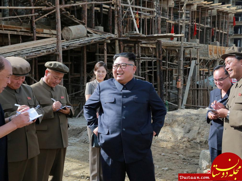 www.dustaan.com-رهبر کره شمالی و همسرش در سرزمین پدری +تصاویر