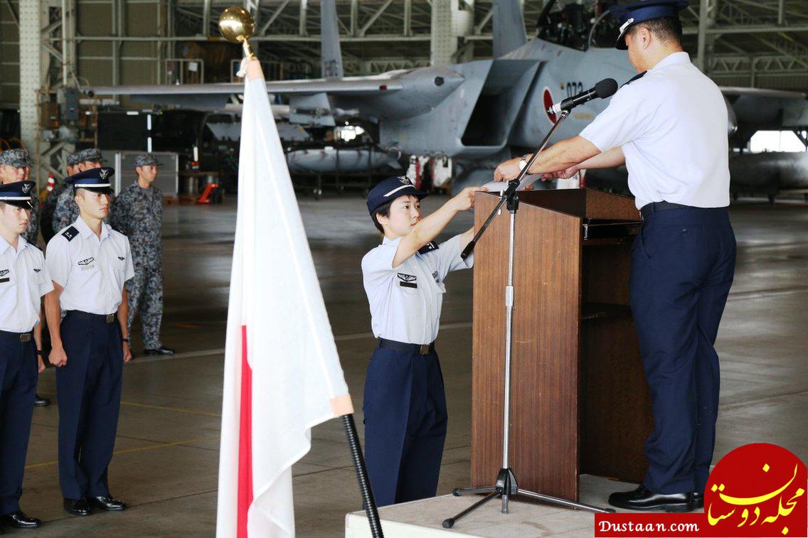 www.dustaan.com نخستین خلبان زن هواپیماهای جنگنده در ژاپن +تصاویر