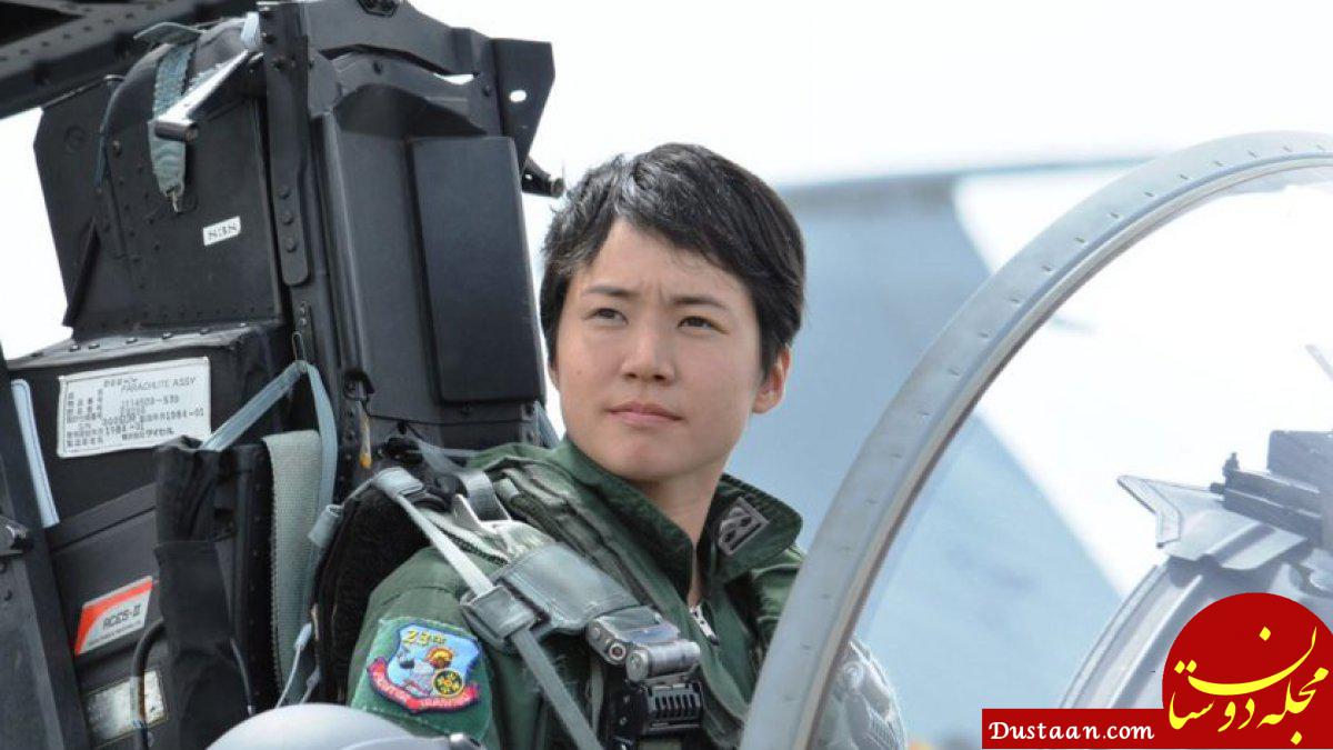 www.dustaan.com نخستین خلبان زن هواپیماهای جنگنده در ژاپن +تصاویر