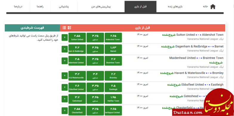 www.dustaan.com امکاناتی که بانک مرکزی در اختیار قمارباز‌ها قرار می دهد! +تصاویر