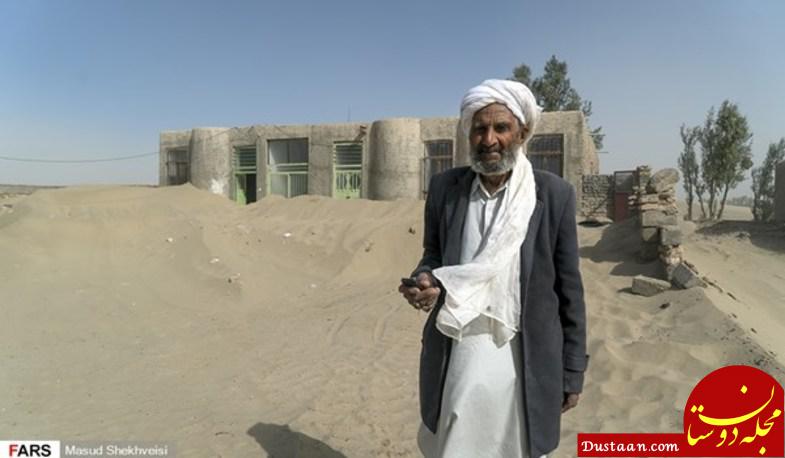 طوفان شن در سیستان خانه ها را دفن کرد +تصاویر www.dustaan.com طوفان شن در سیستان خانه ها را دفن کرد +تصاویر