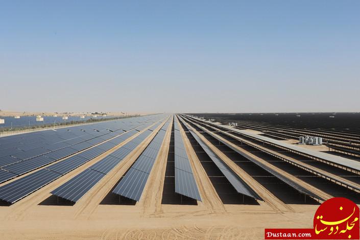 www.dustaan.com بزرگترین نیروگاه خورشیدی جهان در چین +عکس
