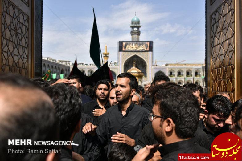 www.dustaan.com مراسم عزاداری روز تاسوعای حسینی در مشهد و قم +عکس