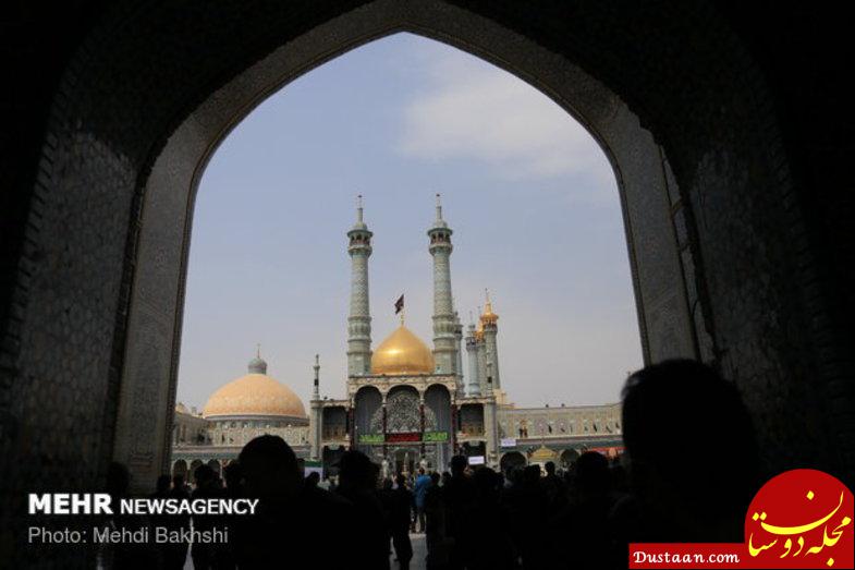 www.dustaan.com مراسم عزاداری روز تاسوعای حسینی در مشهد و قم +عکس