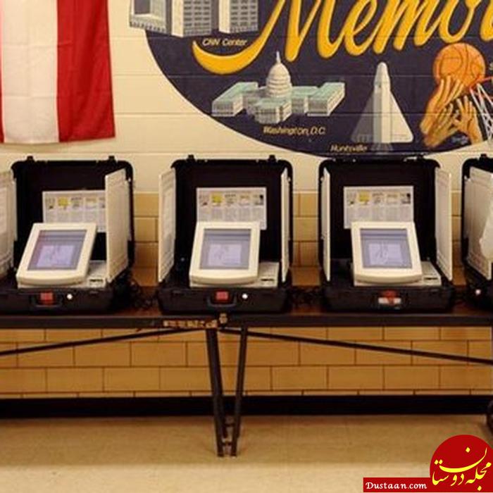 www.dustaan.com-یک ماشین‌ رأی‌ گیری در آمریکا در ملأ عام هک شد!