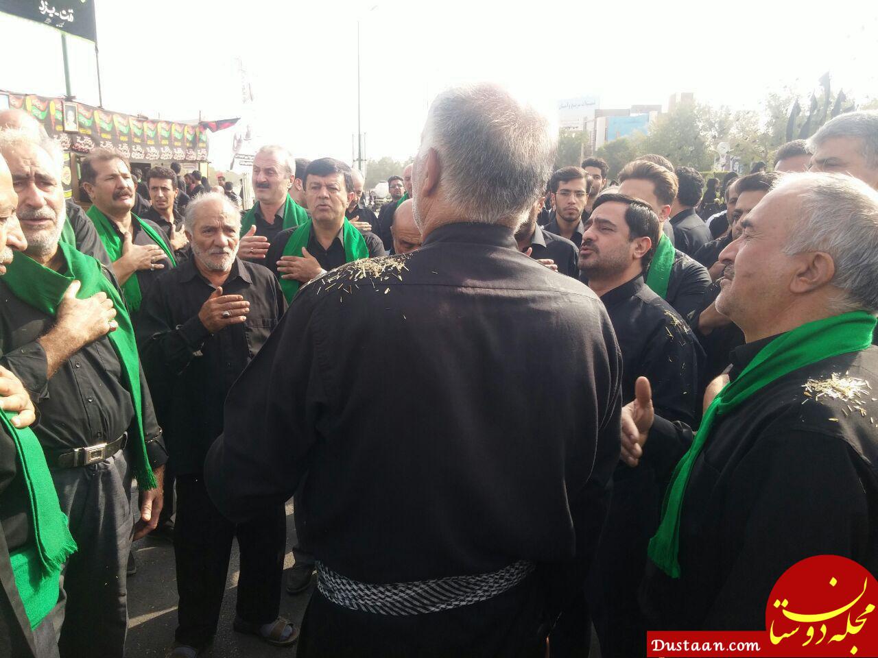 www.dustaan.com عکس: سعید مرتضوی در عزاداری روز عاشورا