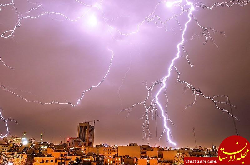 www.dustaan.com-رگبار و رعد و برق در ۷ استان و احتمال وقوع سیلاب در ۳ استان کشور