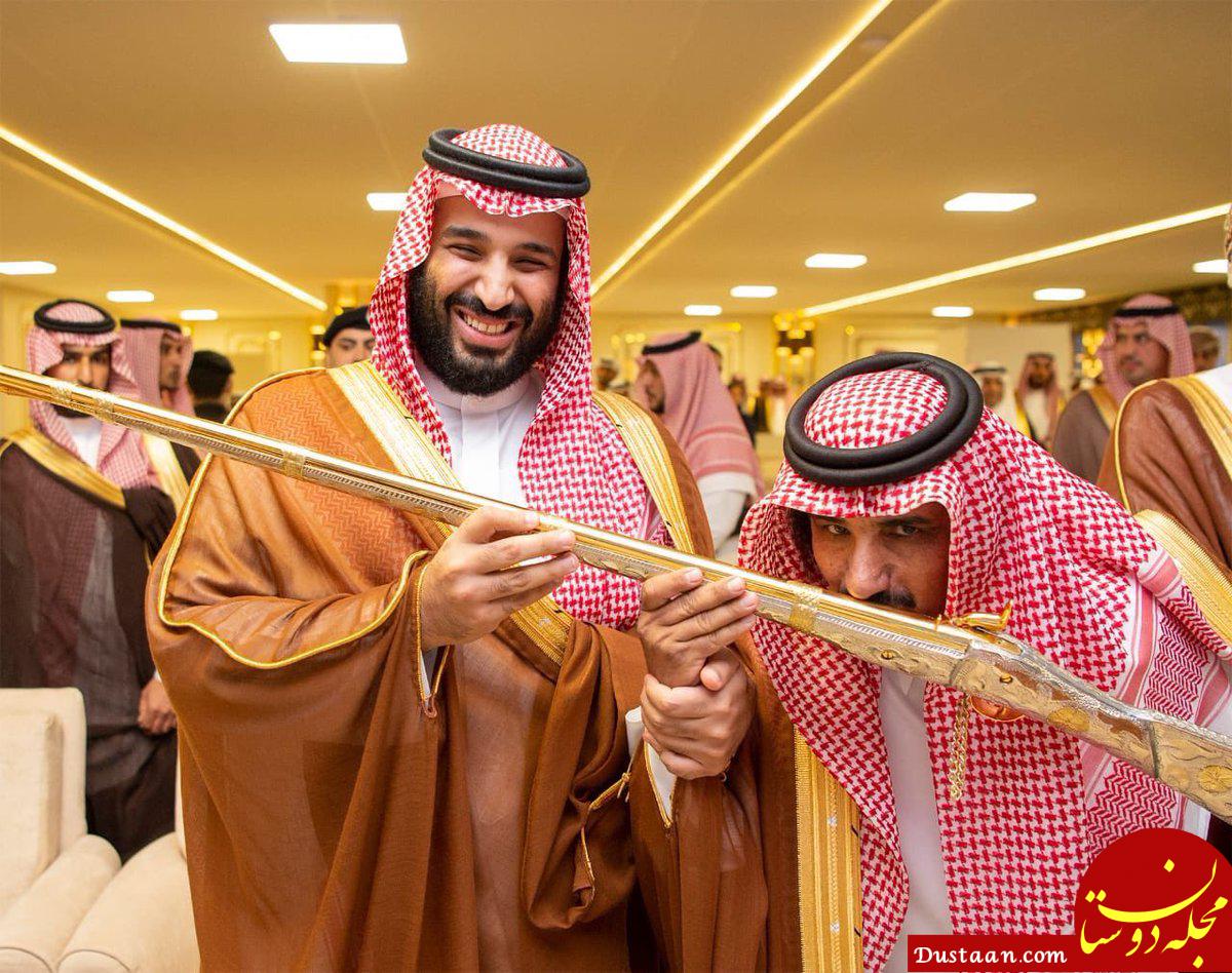محمد بن سلمان شمشیر طلا هدیه داد! +عکس www.dustaan.com محمد بن سلمان شمشیر طلا هدیه داد! +عکس