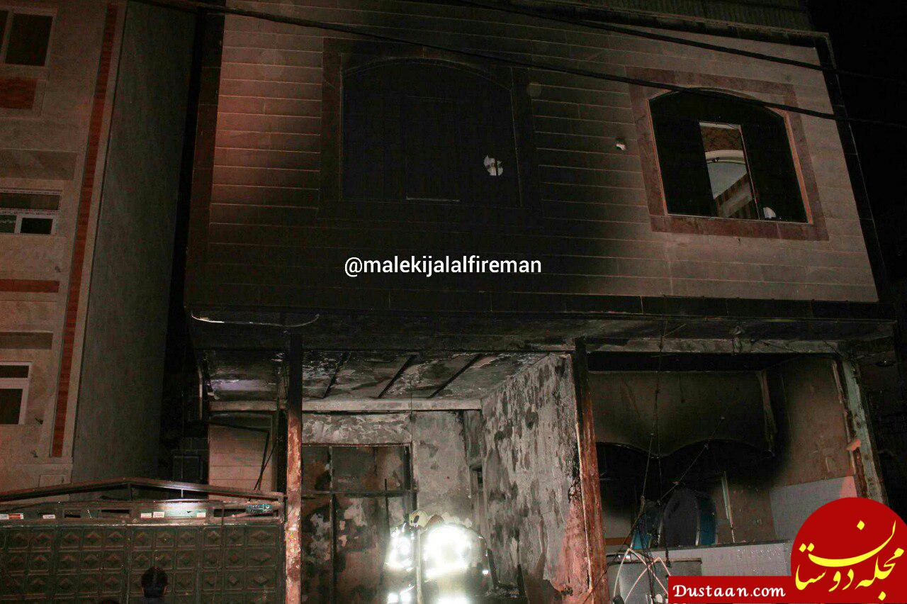 www.dustaan.com جزئیات انفجار یک ساختمان مسکونی در تهران +تصاویر
