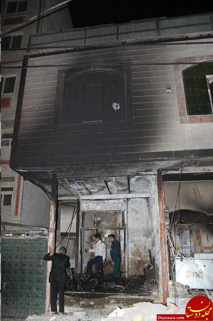www.dustaan.com جزئیات انفجار یک ساختمان مسکونی در تهران +تصاویر