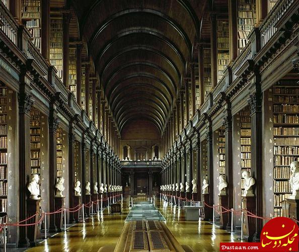 تصاویری از زیباترین کتابخانه‌های جهان