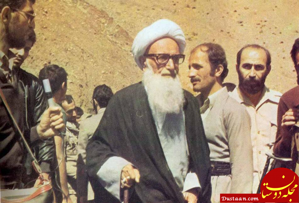 امام جمعه ای که با عصا به جبهه می رفت! +تصاویر www.dustaan.com امام جمعه ای که با عصا به جبهه می رفت! +تصاویر