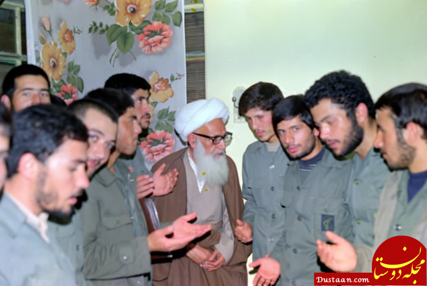 امام جمعه ای که با عصا به جبهه می رفت! +تصاویر www.dustaan.com امام جمعه ای که با عصا به جبهه می رفت! +تصاویر