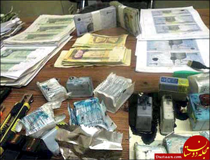 پاتک پلیس به شبکه چاپ میلیاردی چک پول‌های تقلبی