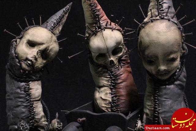 مجسمه‌های ترسناک آمیخته‌ با مرگ (۱۶+)