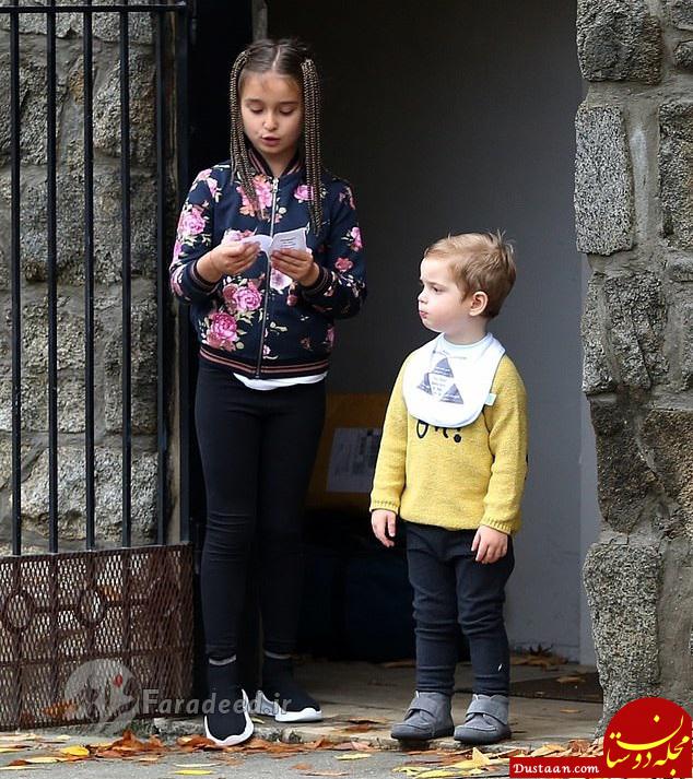 ایوانکا ترامپ و فرزندانش با لباس‌های لاکچری