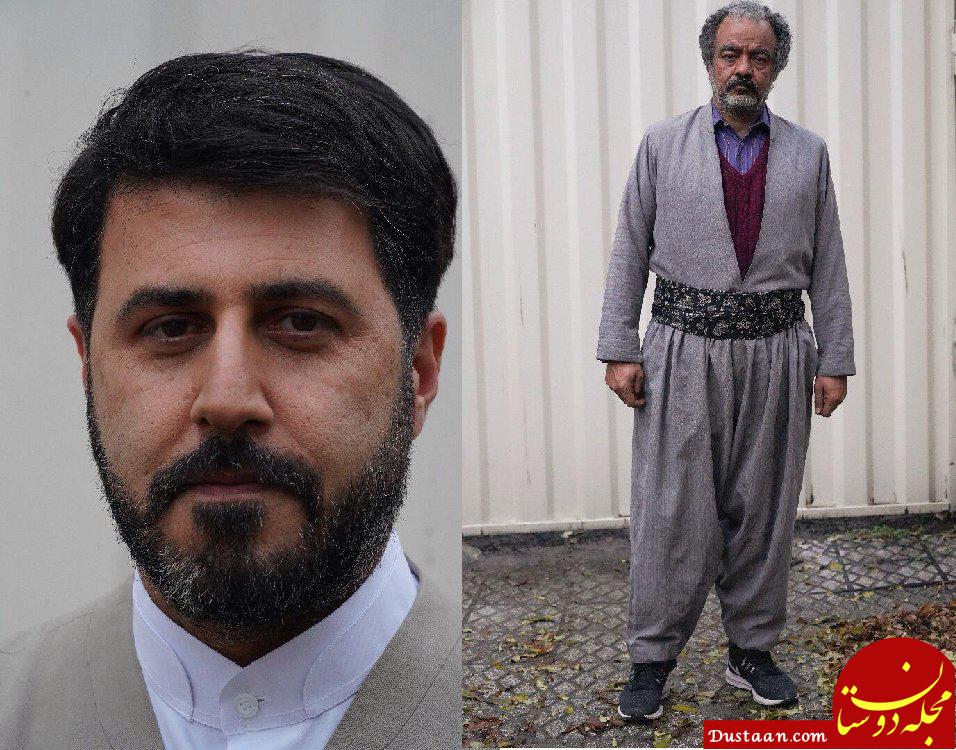 سعید آقاخانی با لباس کردی در سریالی جدید +عکس