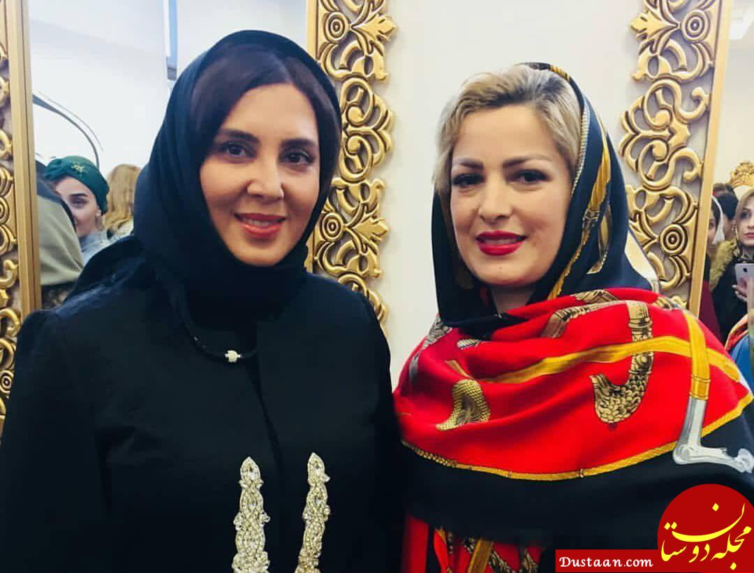 www.dustaan.com مراسم افتتاحیه سالن زیبایی فاطمه گودرزی با حضور هنرمندان