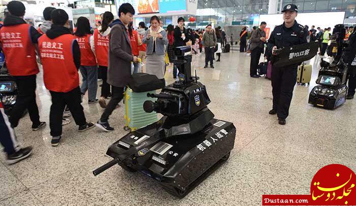 چینی‌ها این بار پلیس رباتی رو کردند!