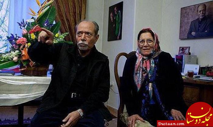 www.dustaan.com-درگذشت همسر علی نصیریان +عکس