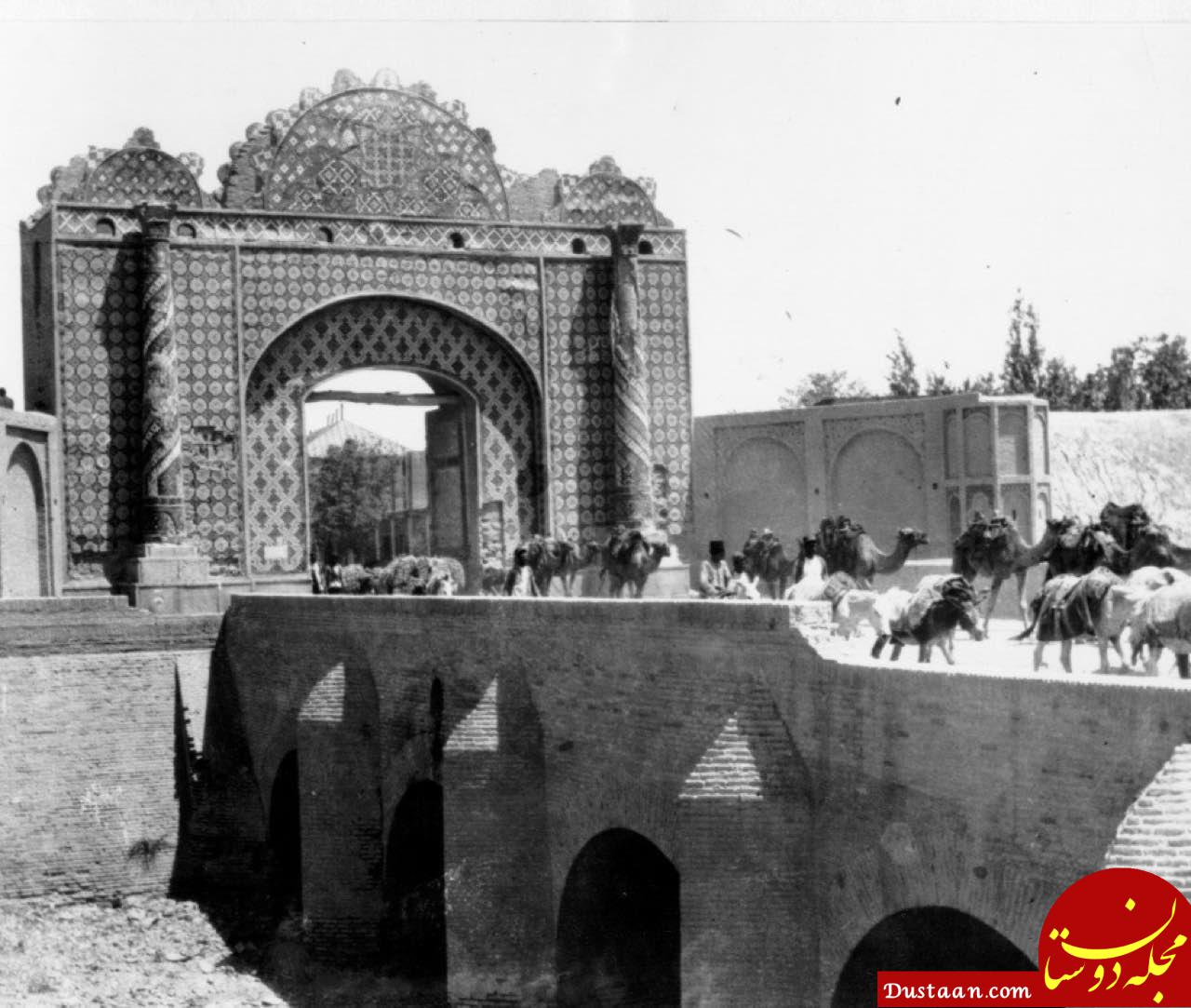 دروازه دولت تهران ، 113 سال پیش +عکس